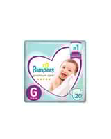 Pañales Premium Care G 20 un.