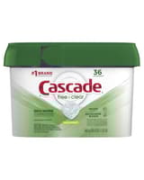 Detergente para Lavavajillas Free and Clear 36 capsulas 