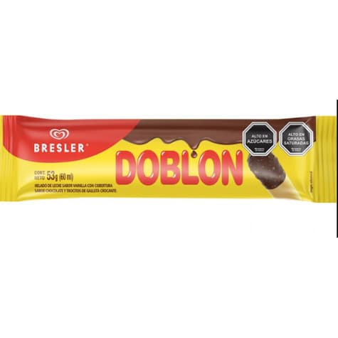 Helado Paleta Doblon 60 ml. Bresler