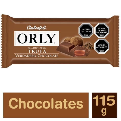 Chocolate Orly Trufa 115Gr