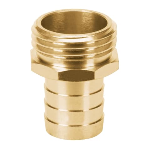 Conector de riego con espiga 3/4" HE Rosca 3/4" 