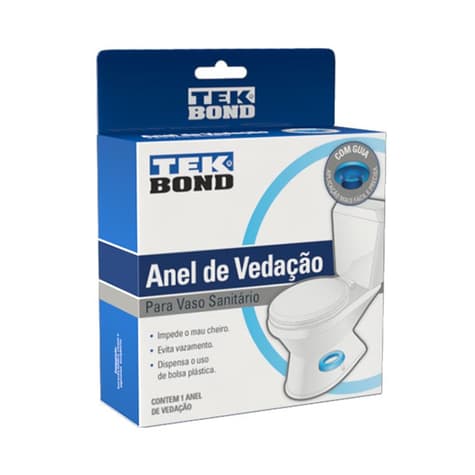 Sello para WC Sanitario con guía Ø115 x Ø85 x H25 
