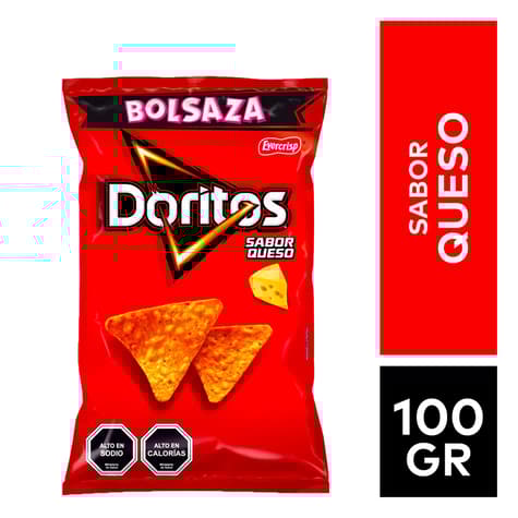 Doritos Sabor Queso 100Gr
