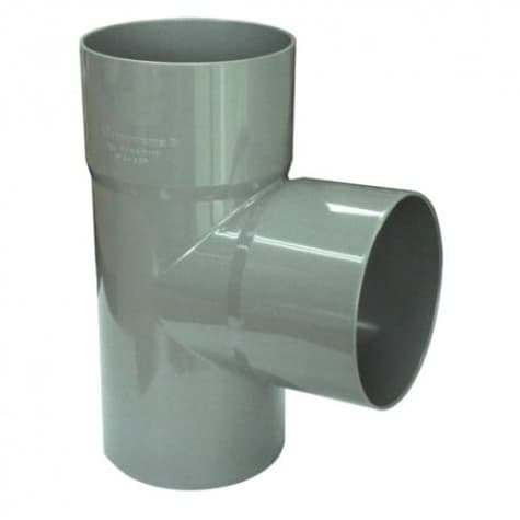 Tee PVC Sanitario Gris 40 x 40mm