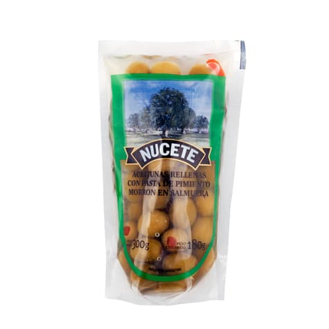 Aceitunas Rellenas De Pimenton 300Gr