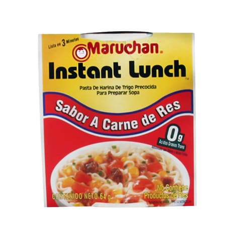 Sopa Maruchan Pote Carne 64 Gr.