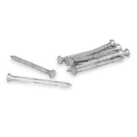 Clavos para Concreto Aluminio Estriado 2.7 x 20mm 10 un.