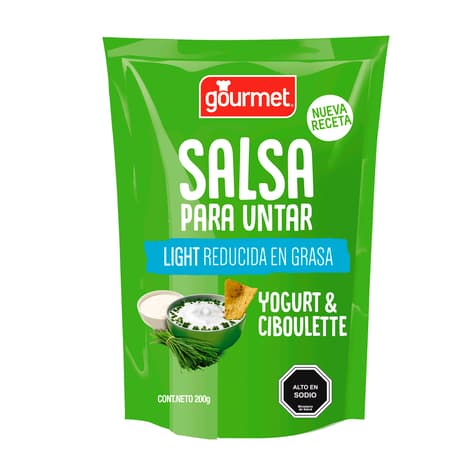 Salsa Para Untar Light Yogurt Y Ciboulette 200Gr