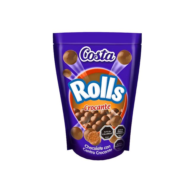 Chocolate Rolls Crocante 150 grs.