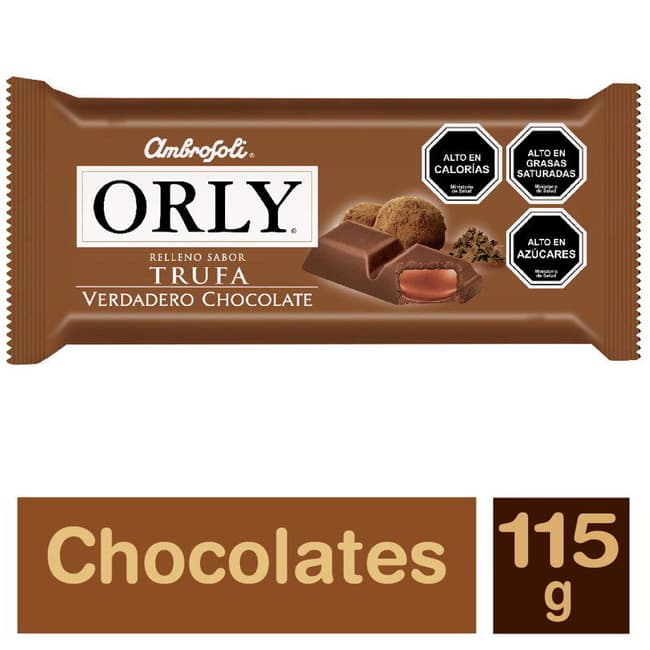 Chocolate Orly Trufa 115Gr