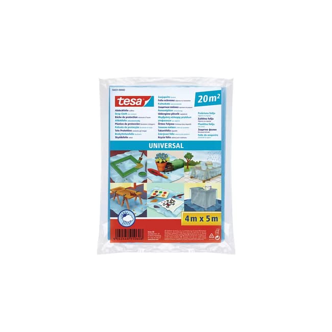Plástico Protector universal 4x5mts (20m2) 