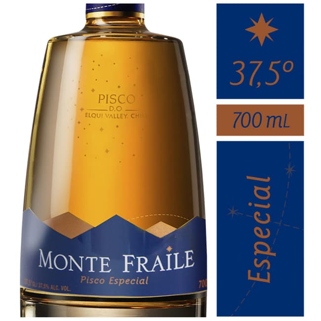 Pisco Monte Fraile Especial 37.5º 750 cc