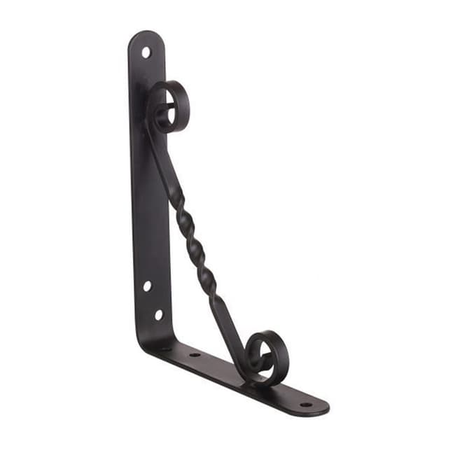 Escuadra Rustica Acero Negro 200x150mm 