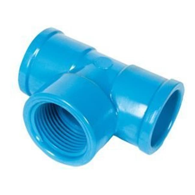 Tee PVC Hidráulico 20mm x 1/2" SO-SO-HI