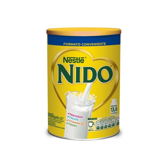 Leche en polvo entera tarro 1700 grs.