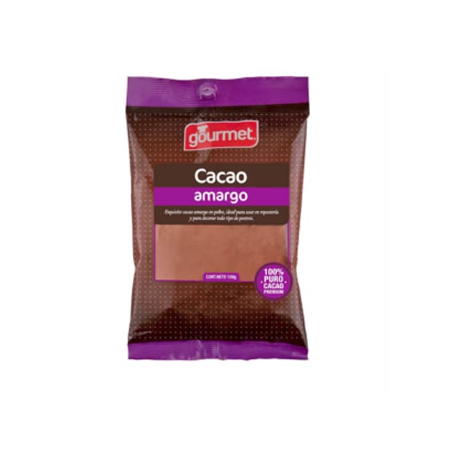 Cacao amargo en polvo 