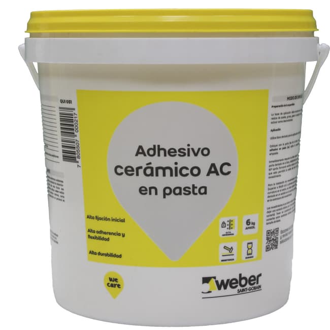 Pegamento Cerámico AC en pasta 6kg 