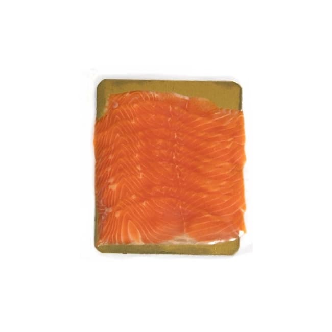 Carpaccio de salmón ahumado congelado 250 grs. Lomi