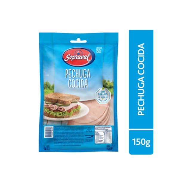 Jamón Pechuga de Pavo Cocida 150 gr