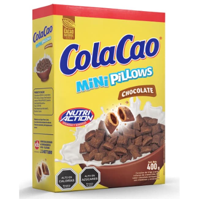 Cereal mini pillows 400 grs Lomi