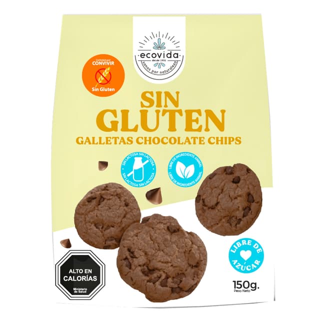 Galletas Chips Sin Gluten Sin Azucar & Sin Lactosa 150Gr