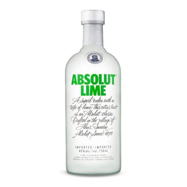 Vodka Absolut Lime 750 cc