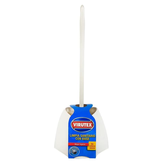 Escobilla limpia WC clásica Con base 