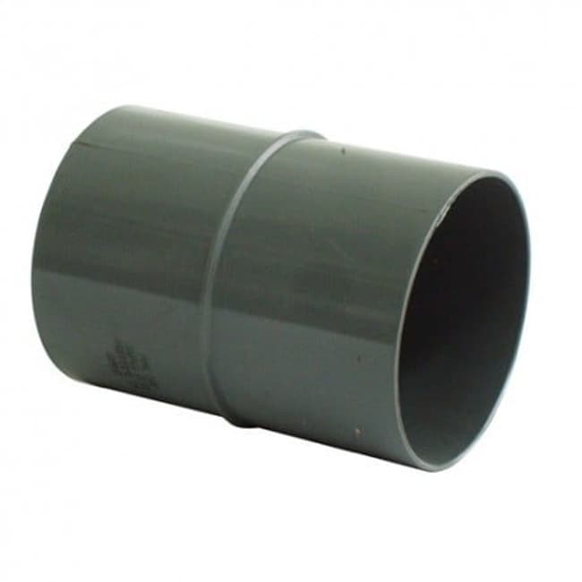 Copla PVC Sanitario Gris 50mm