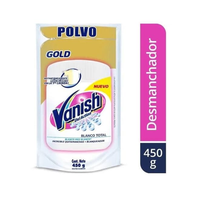 Quitamanchas Polvo Blanco Repuesto 450gr 