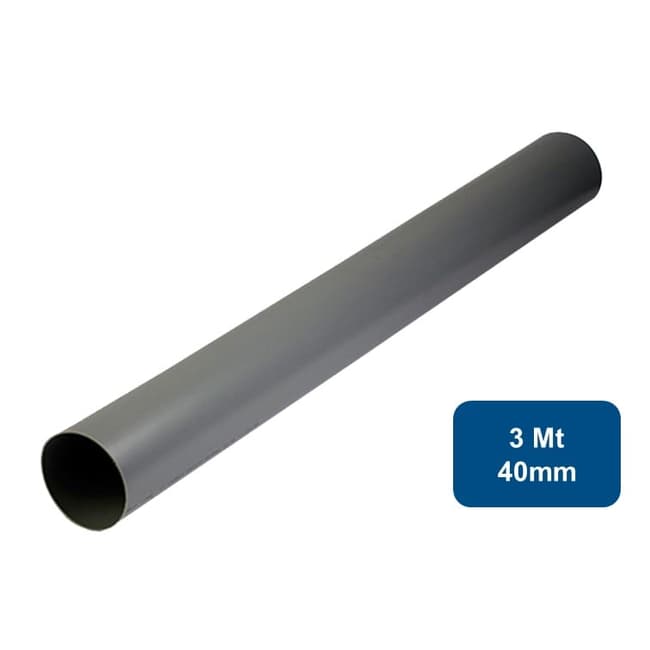 Tubería PVC Sanitario 3mt 40mm 