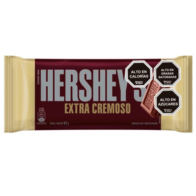 Chocolate Extra Cremoso 92 grs. Hershey´s