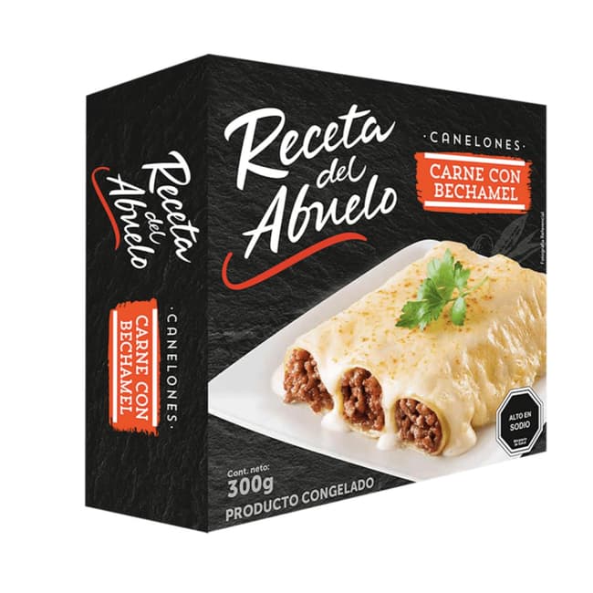 Canelones Carne Con Bechamel 300G